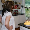 Candles on the Peach Pie